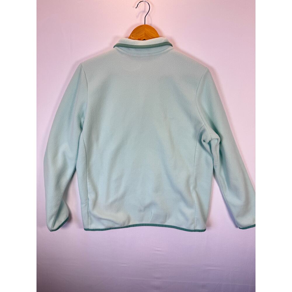 Merrell Women’s Large Mint Fleece Quarter Zip Pullover Hiking Jacket Sweatshirt - Picture 5 of 10